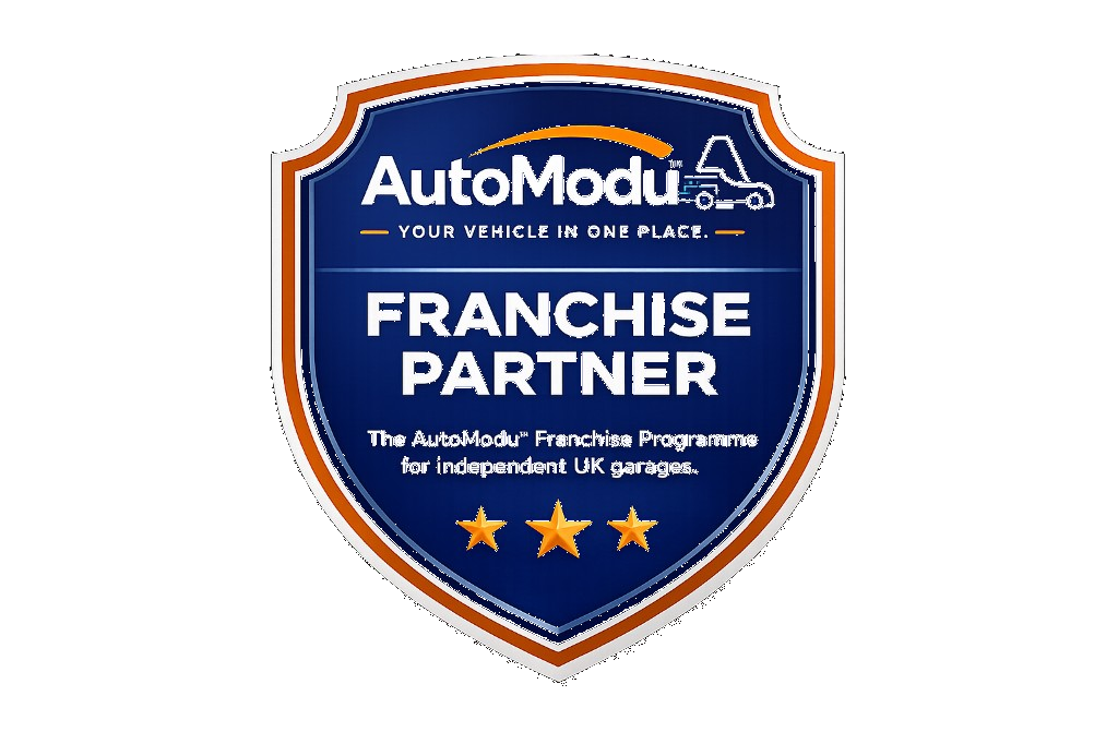 AutoModu Franchise Partner programme badge